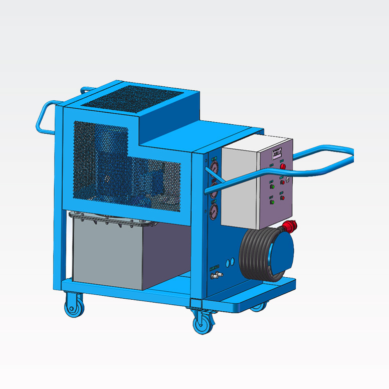 Schwerll Industrial Fluid Power Equipment - Nitrogen Boosting Cart